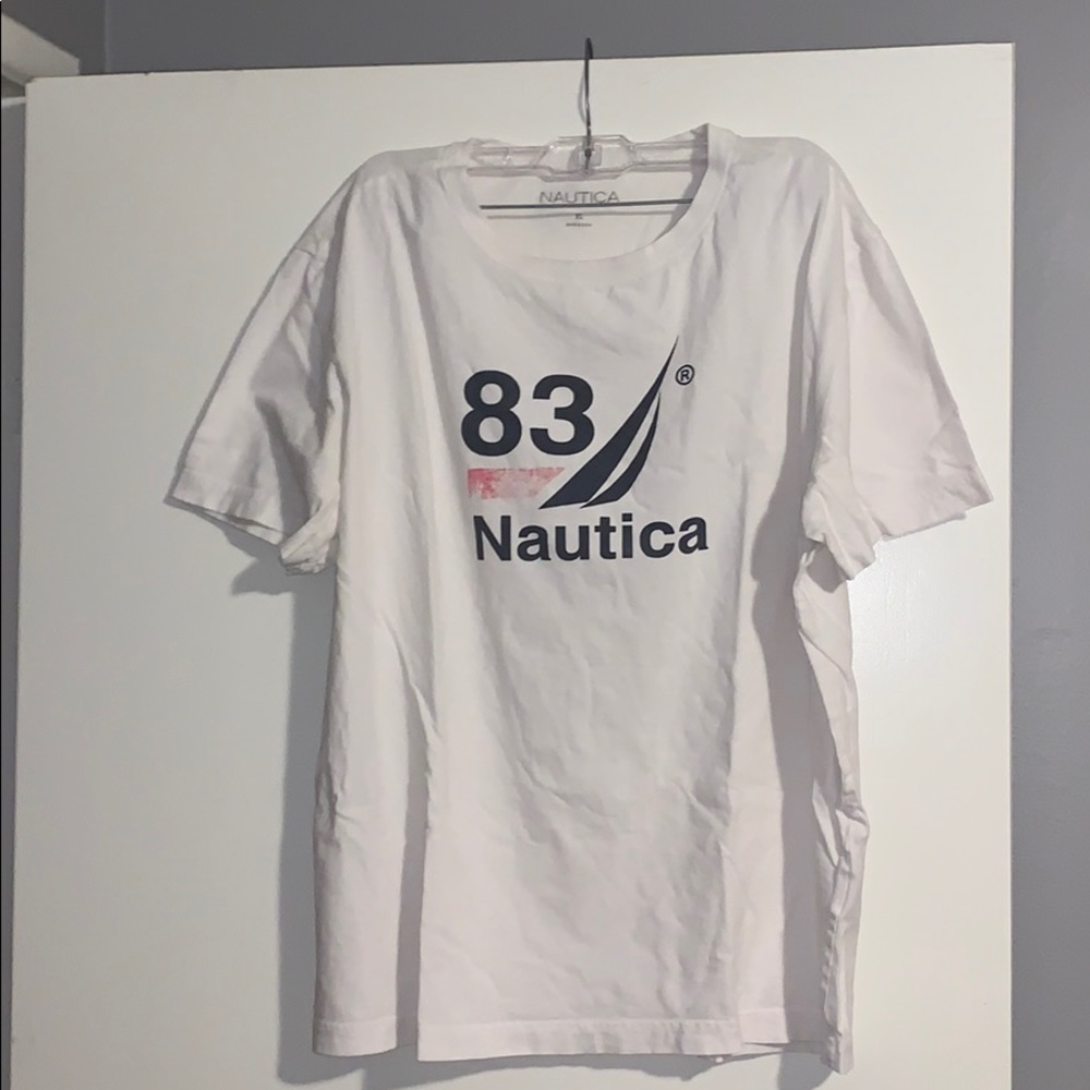 Nautica white t shirt